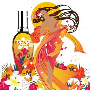 un packaging de parfum