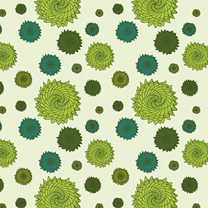un motif de fleurs